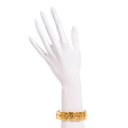 Chanel CC Hinge Bracelet Gold 2 of 4