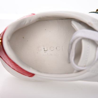 Gucci Calfskin Web Pearl Studded Womens Ace Sneakers 36 White 21 of 22