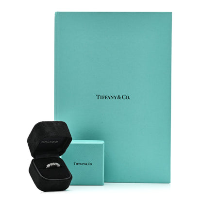 Tiffany Platinum Diamond 1.15ctw Wedding Band Ring 53 6.25 6 of 6