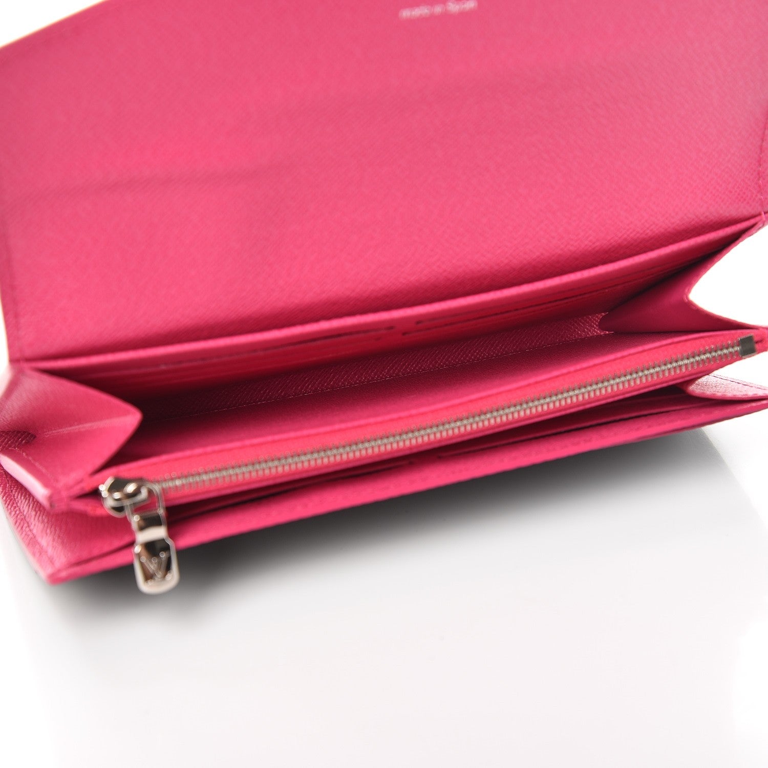 Louis Vuitton Epi Sarah Wallet NM Black Hot Pink 5 of 6
