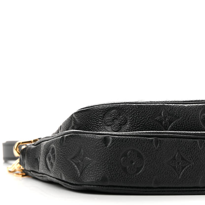 Louis Vuitton Empreinte Monogram Giant Multi Pochette Accessories Black 8 of 11