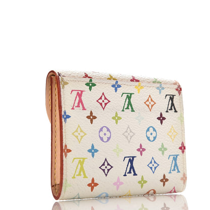 Louis Vuitton Monogram Multicolor Business Card Holder White 3 of 8
