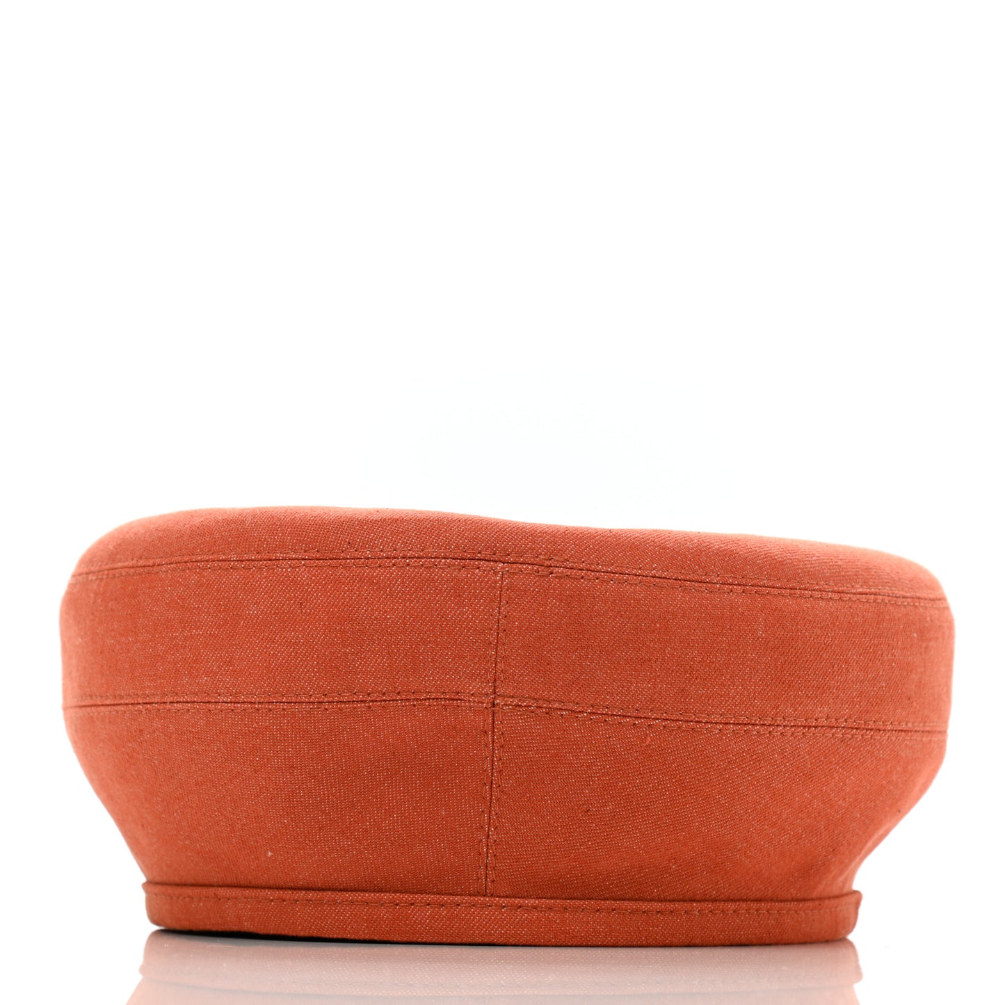 Denim Saint Honore Beret Hat 56 Orange Meranti