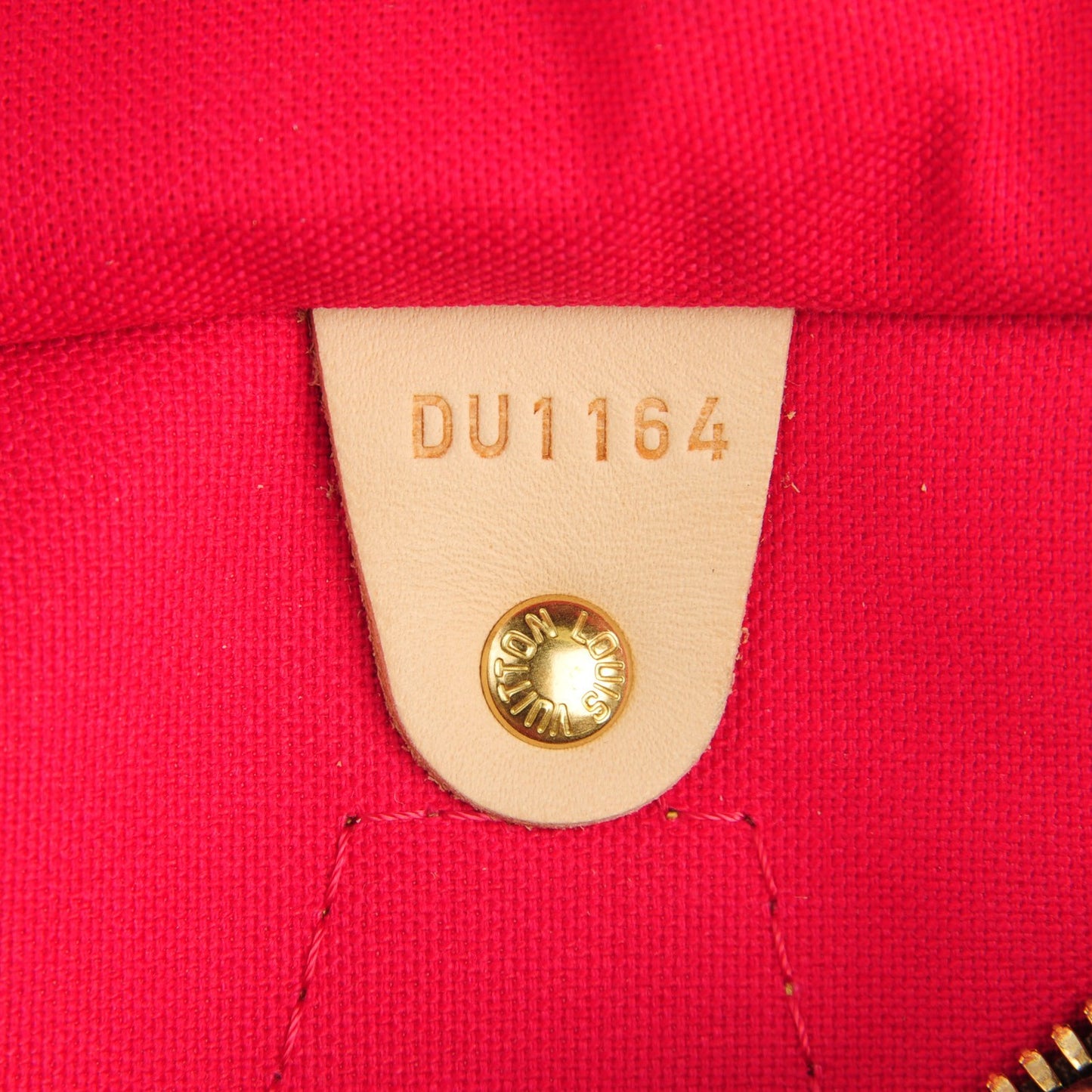 Monogram My LV Heritage Speedy Bandouliere 25 Fuchsia White