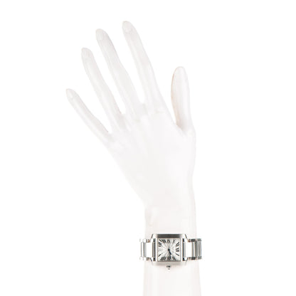 Cartier Stainless Steel 28mm Tank Francaise Automatic Watch 2 of 6
