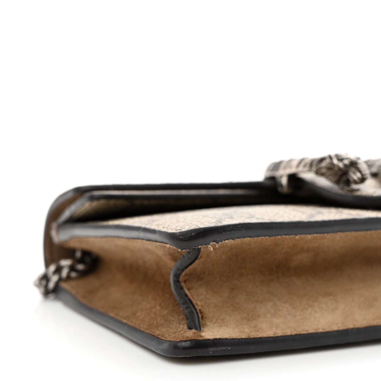 GG Supreme Monogram Super Mini Dionysus Shoulder Bag Taupe