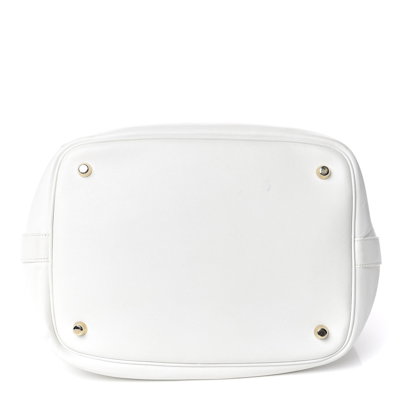 Christian Dior Calfskin Paradise Bubble Bucket Bag White 12 of 13