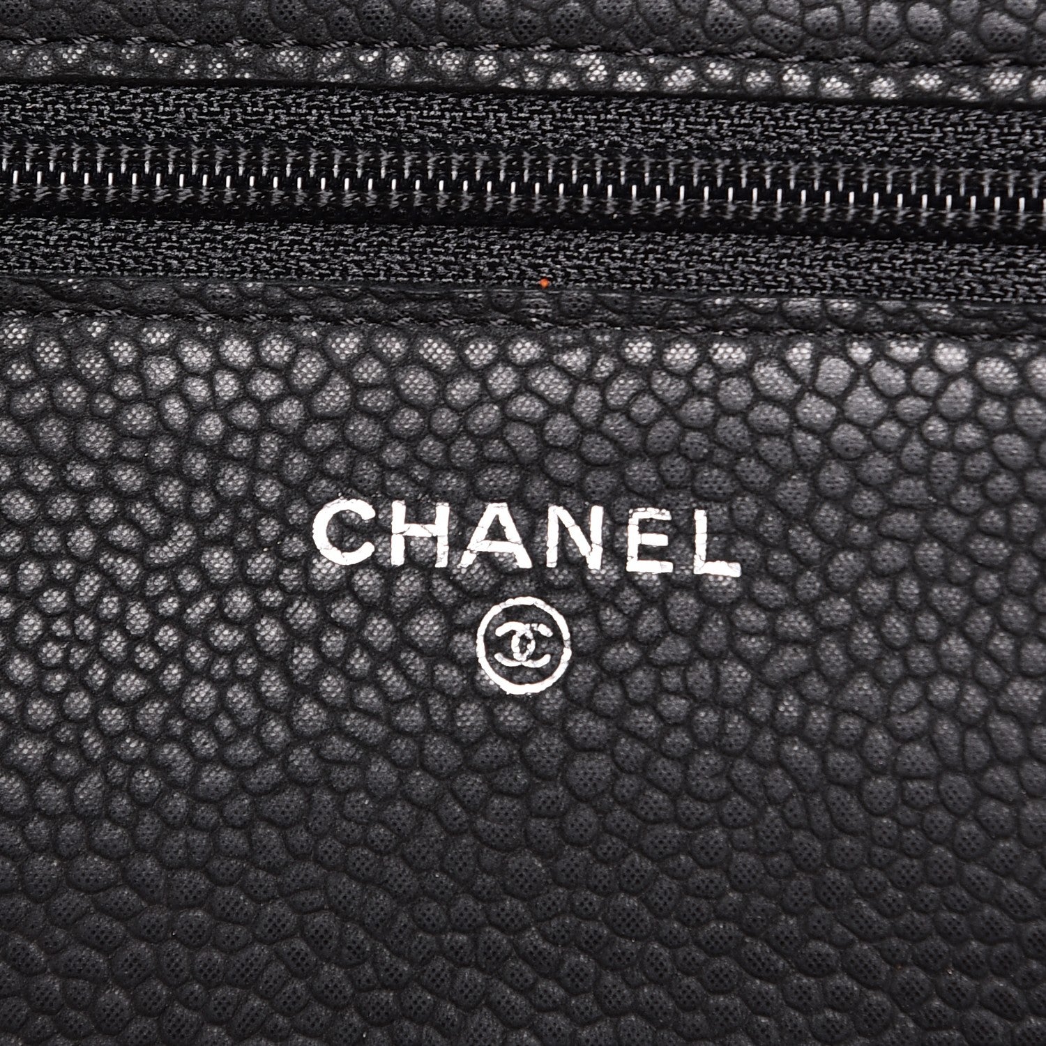 Chanel Caviar Quilted Wallet On Chain WOC Black 6 of 8