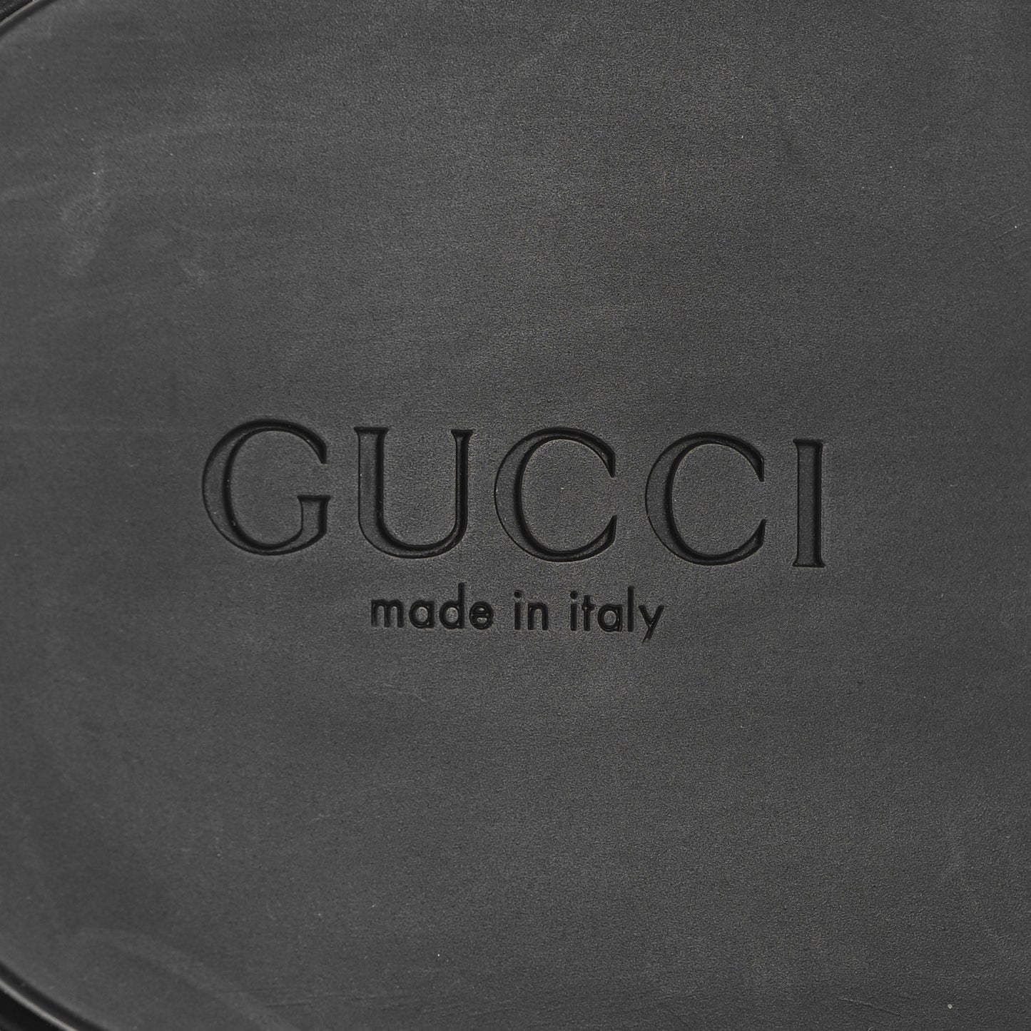 Rubber Chevron Logo Embossed Womens Thong Platform Sandals 38 Black