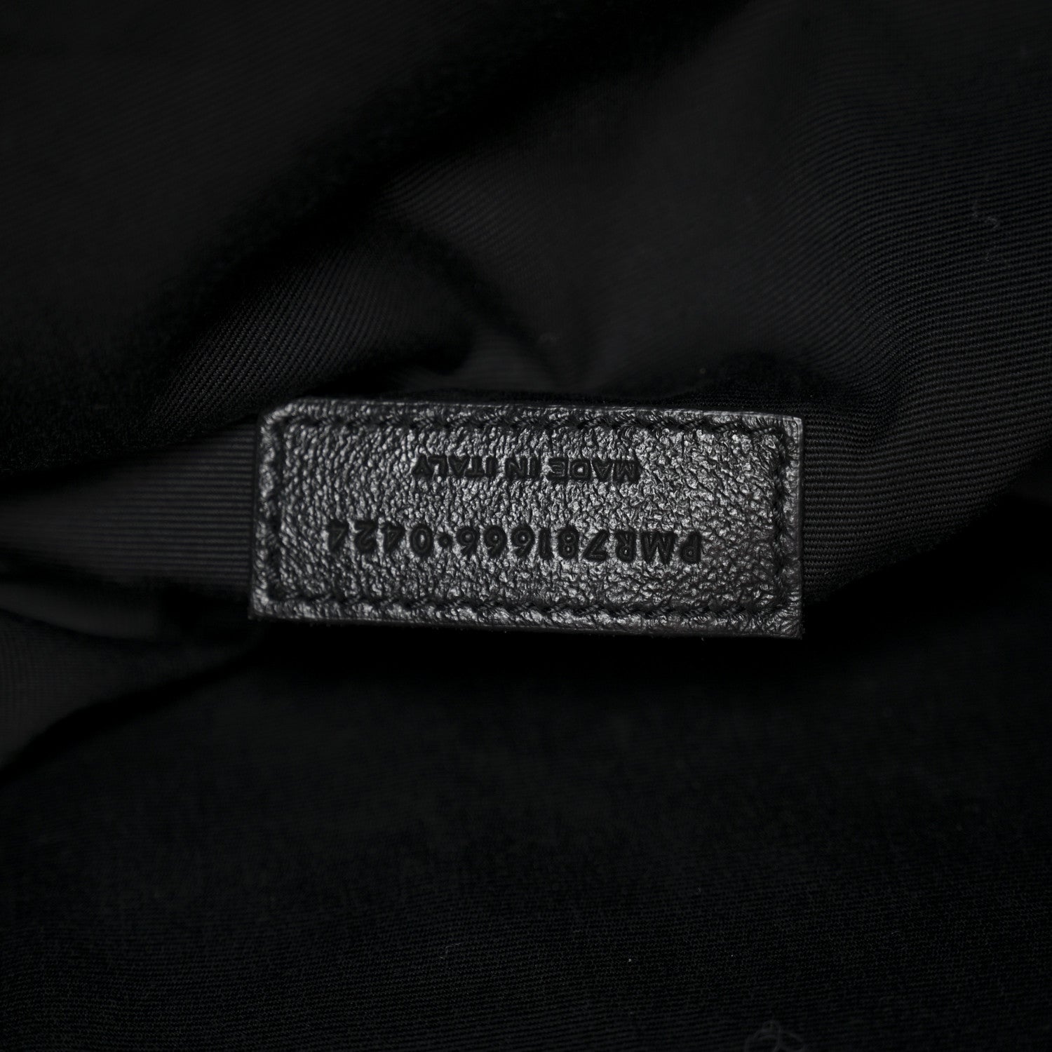 Saint Laurent Lambskin Matelasse Monogram Medium Jamie 4.3 Pochon Black 8 of 11