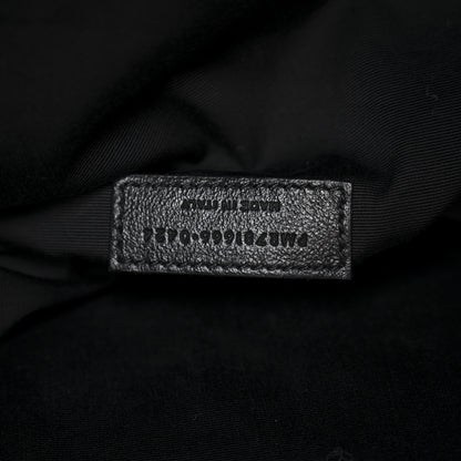 Saint Laurent Lambskin Matelasse Monogram Medium Jamie 4.3 Pochon Black 8 of 11