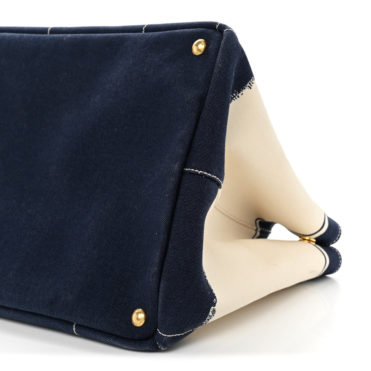 Canapa Logo Shopping Tote Grezzo Baltico