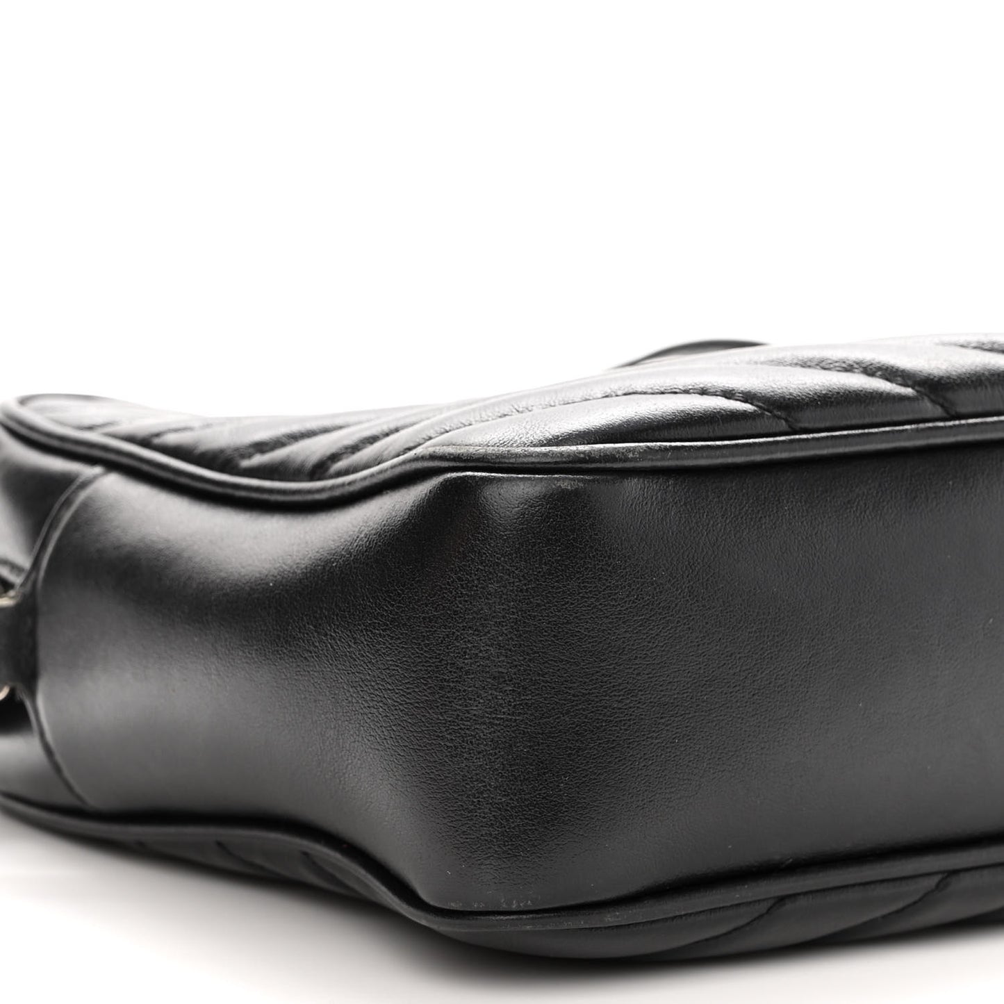 Calfskin Matelasse Monogram Lou Camera Bag Black
