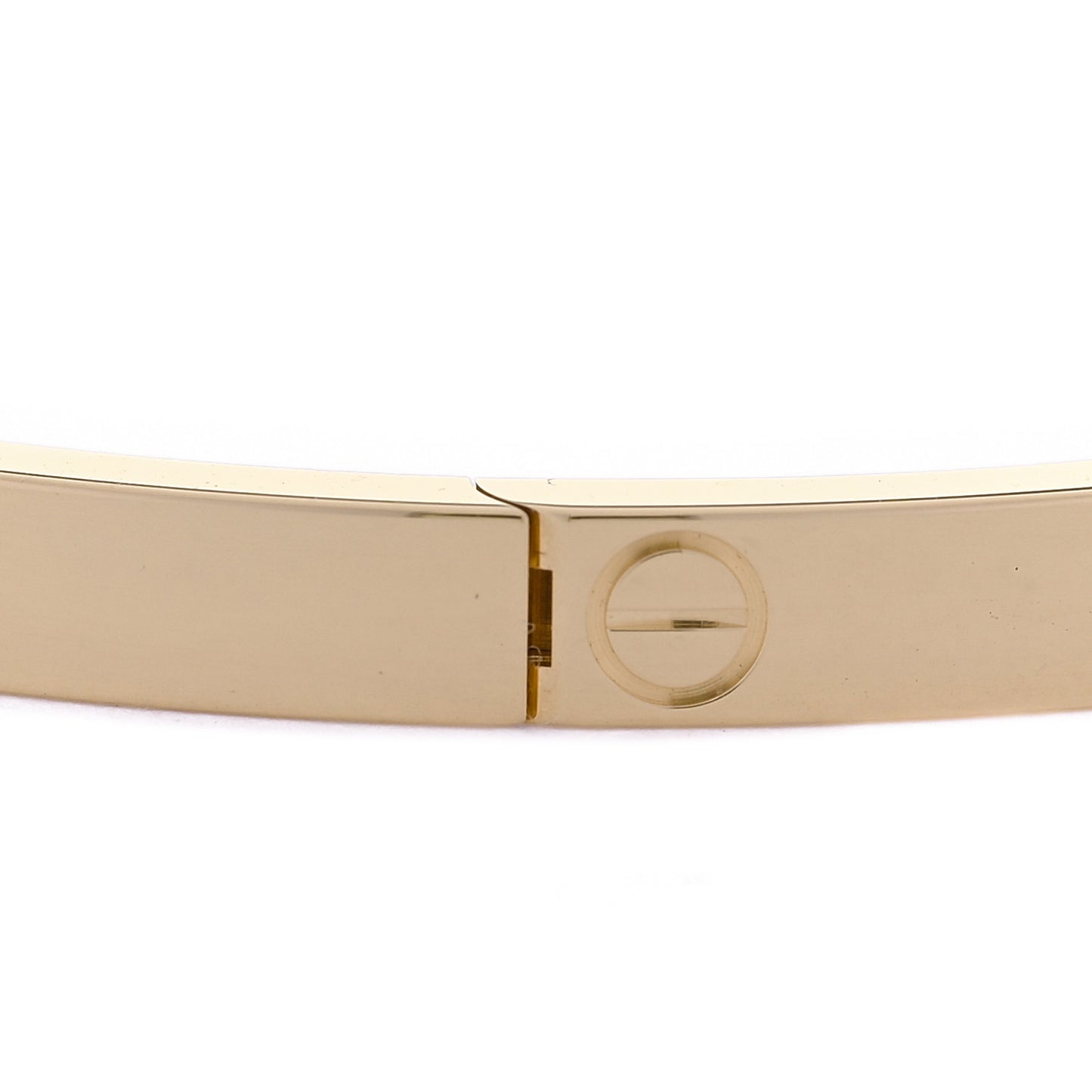 18K Yellow Gold Small LOVE Bracelet 19