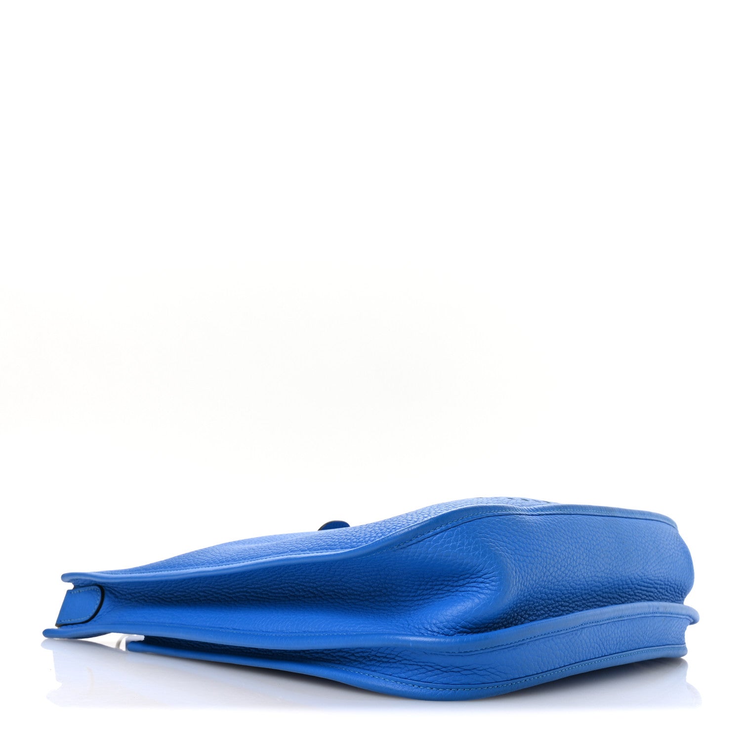 Hermes Taurillon Clemence EVELYNE III PM Bleu Hydra 4 of 11