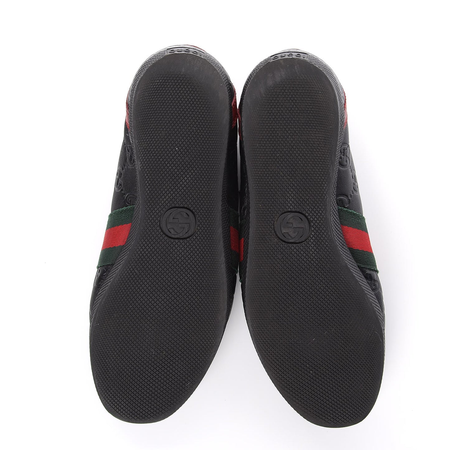 Guccissima Womens Web Sneakers 37.5 Black