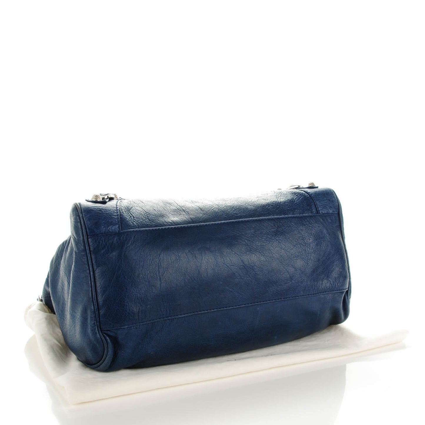 Agneau Giant 12 Silver Hardware Velo Bleu Mineral
