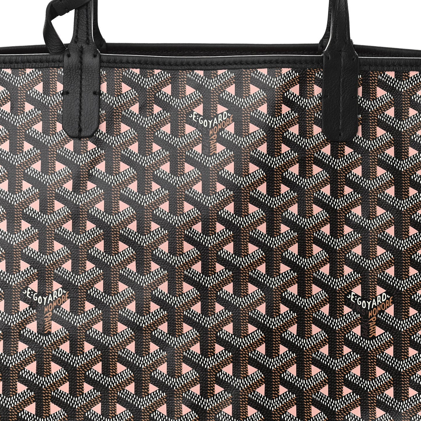 Goyardine Saint Louis Claire Voie PM Black Pink