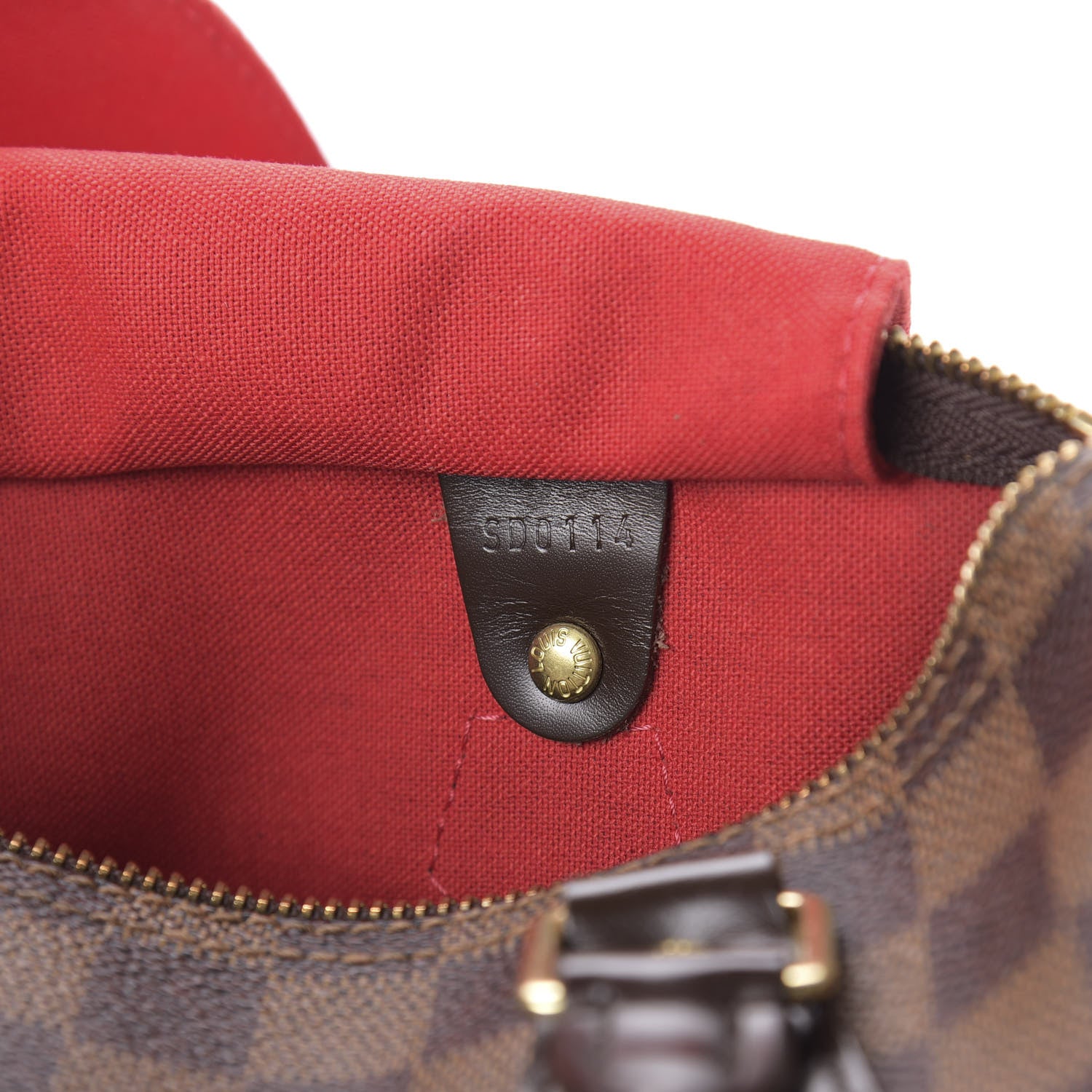 Louis Vuitton Damier Ebene Speedy 25 9 of 11