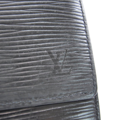 Louis Vuitton Epi Elise Wallet Black 6 of 9