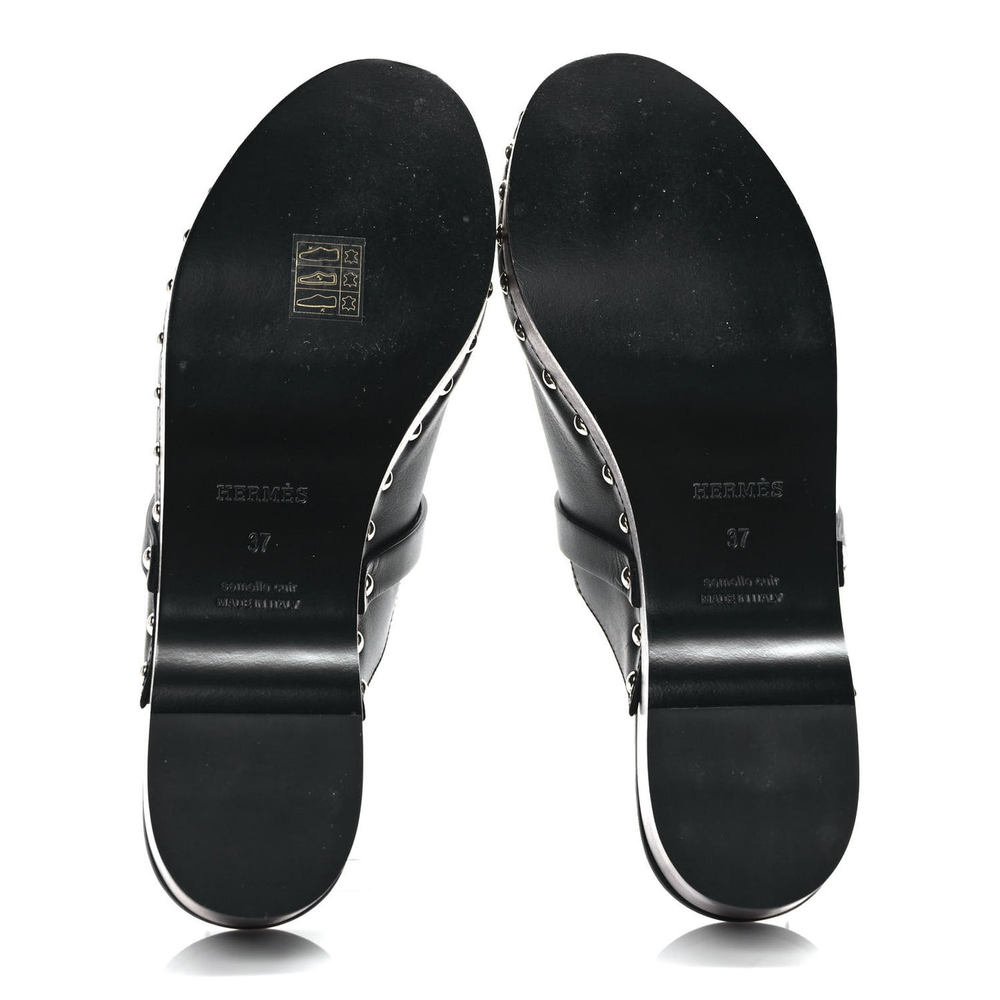 Calfskin Carlotta Mules 37 Black