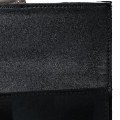 Fendi Recycled Nylon Vitello Grace Light Pequin Baguette Belt Pouch Black 11 of 11
