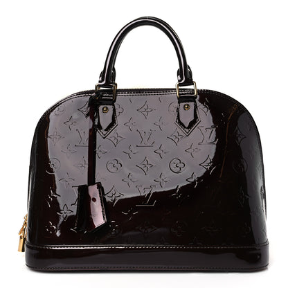 Louis Vuitton Vernis Alma PM Amarante 1 of 8