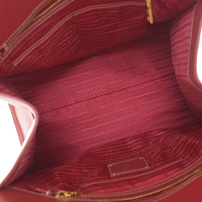 Prada Saffiano Lux Shopping Tote Fuoco 8 of 8