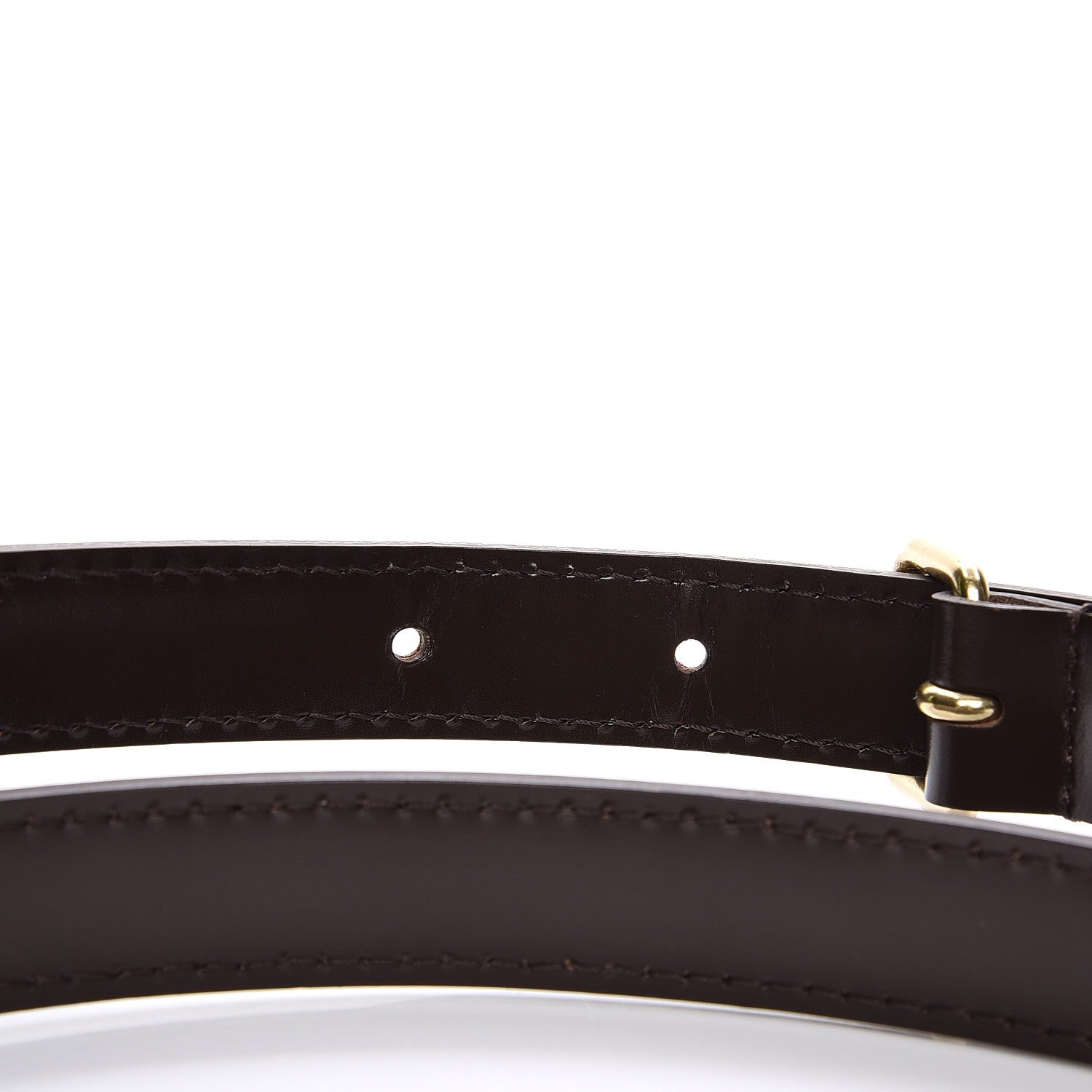 Louis Vuitton Calfskin Adjustable Speedy Bandouliere 40 Shoulder Strap Brown 3 of 3