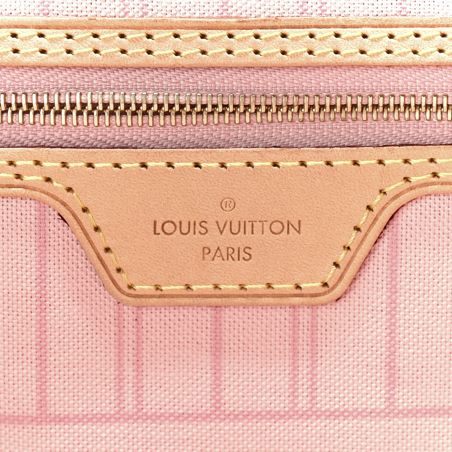 Louis Vuitton Damier Azur Neo Neverfull MM Rose Ballerine 6 of 11
