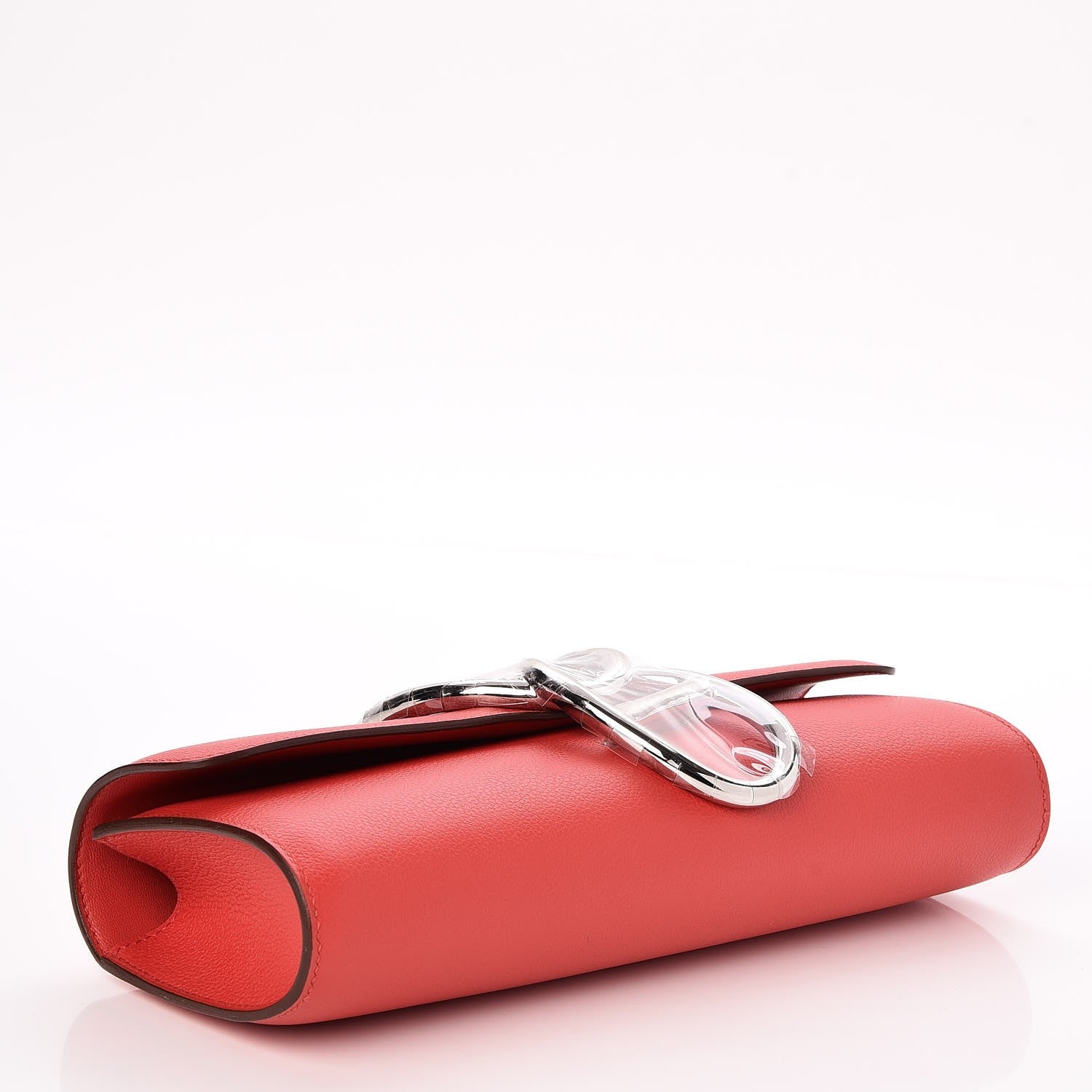 Hermes Evercolor Egee Clutch Rouge Tomate 4 of 8