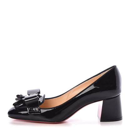 Christian Louboutin Patent Carmela 55 Pumps 36.5 Black 1 of 9