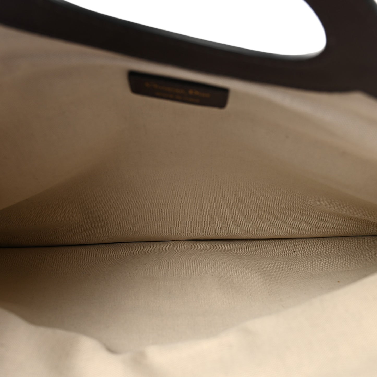 Oblique Fold Over Clutch Burgundy