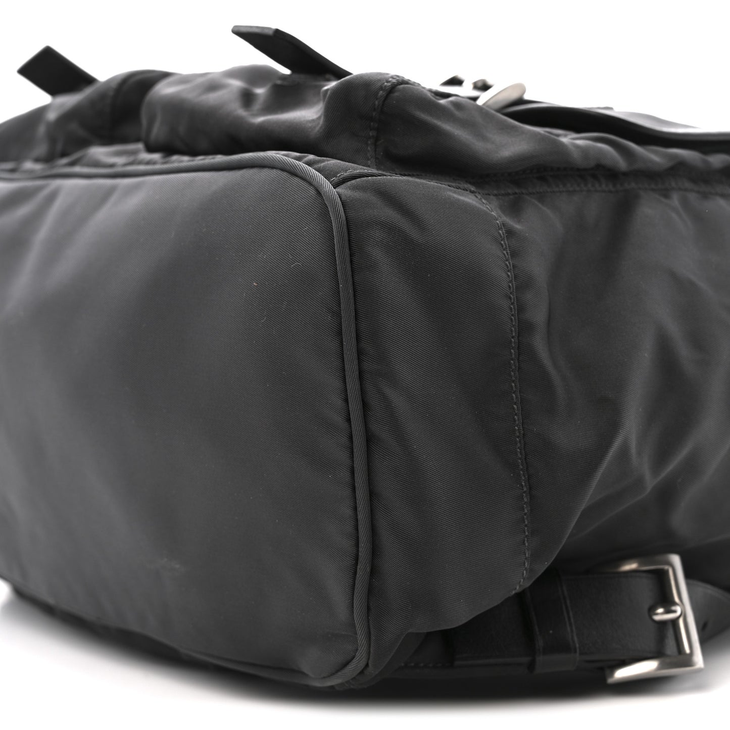Nylon Vela Medium Backpack Black