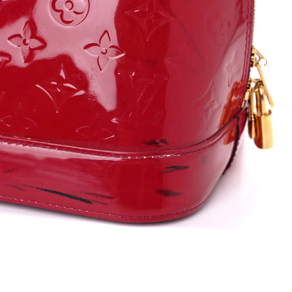 Louis Vuitton Vernis Alma GM Rose Indien 18 of 23