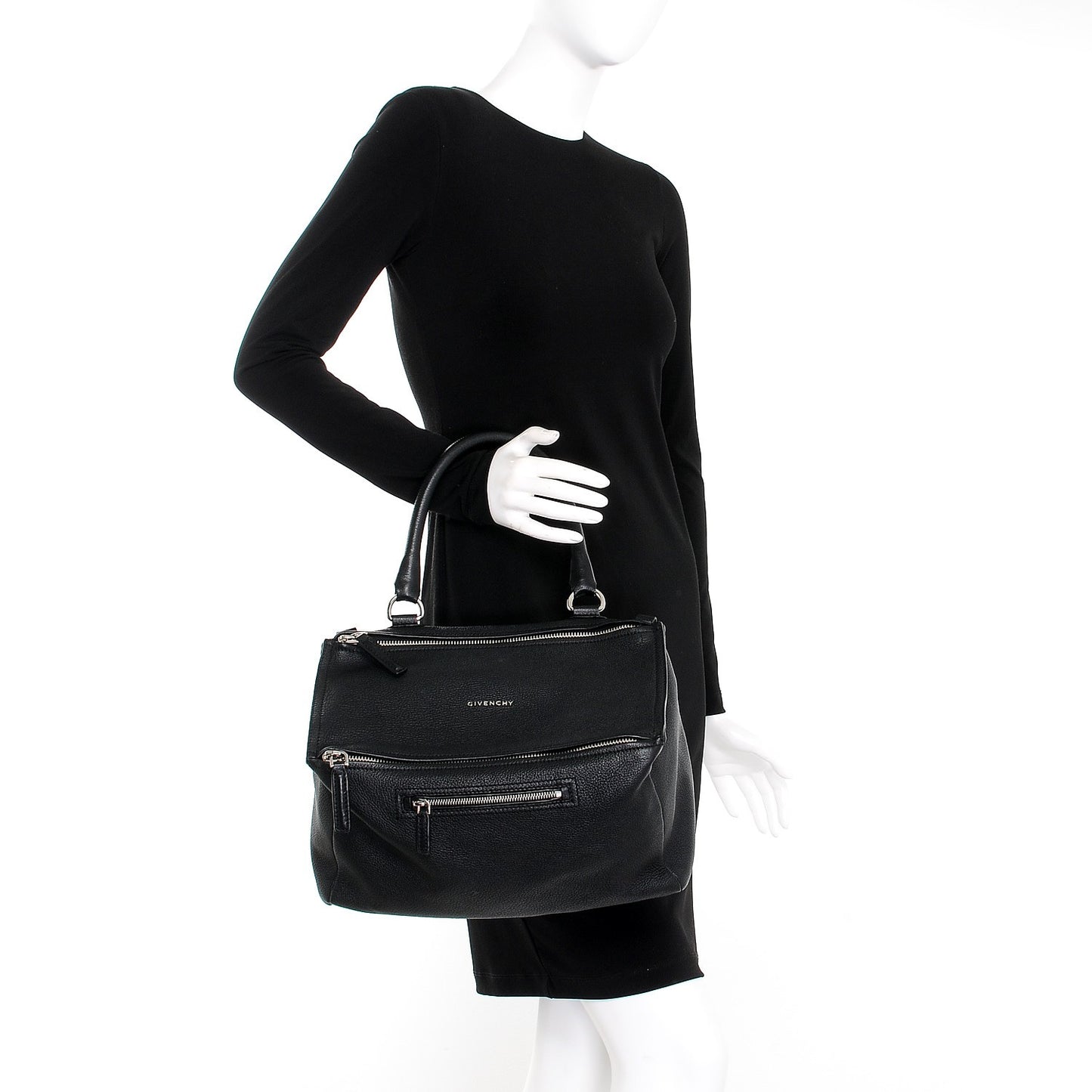 Sugar Goatskin Medium Pandora Black