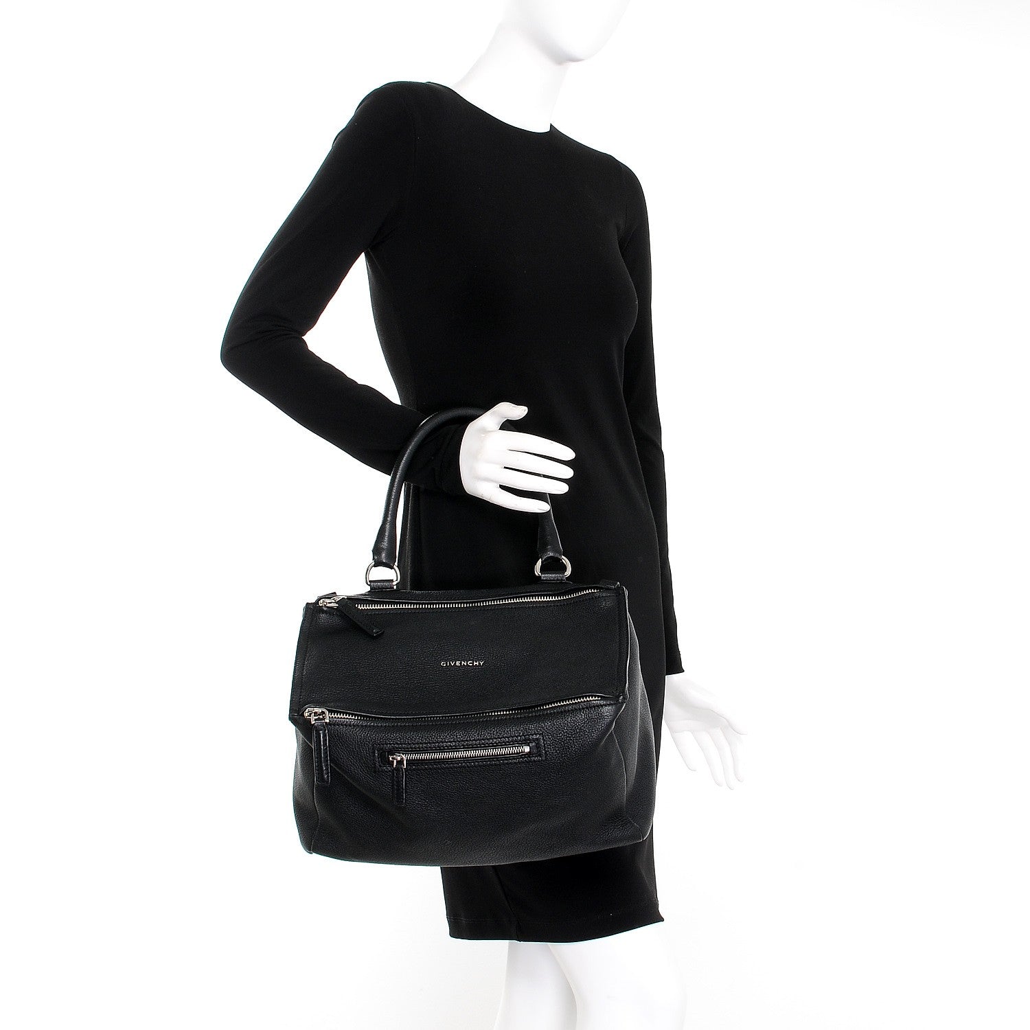 Givenchy Sugar Goatskin Medium Pandora Black 3 of 8