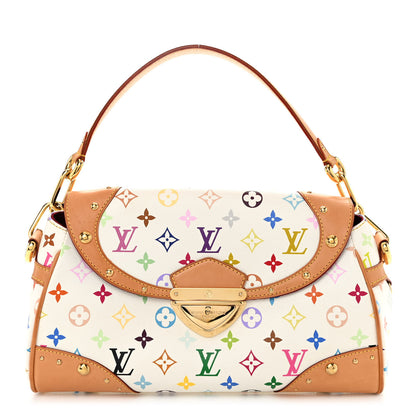 Louis Vuitton LOUIS VUITTON Monogram Multicolor Beverly MM White 1 of 9