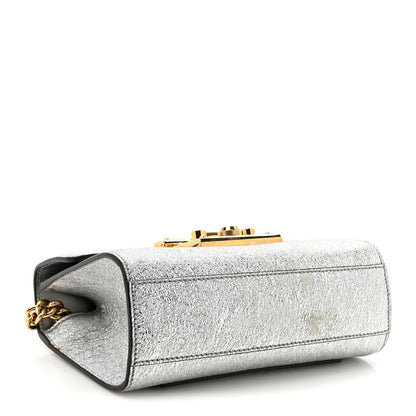 Gucci Galassia Small Padlock Shoulder Bag Argento 4 of 13