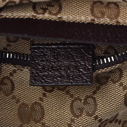 Gucci Monogram Web Belt Bag Dark Brown 6 of 9