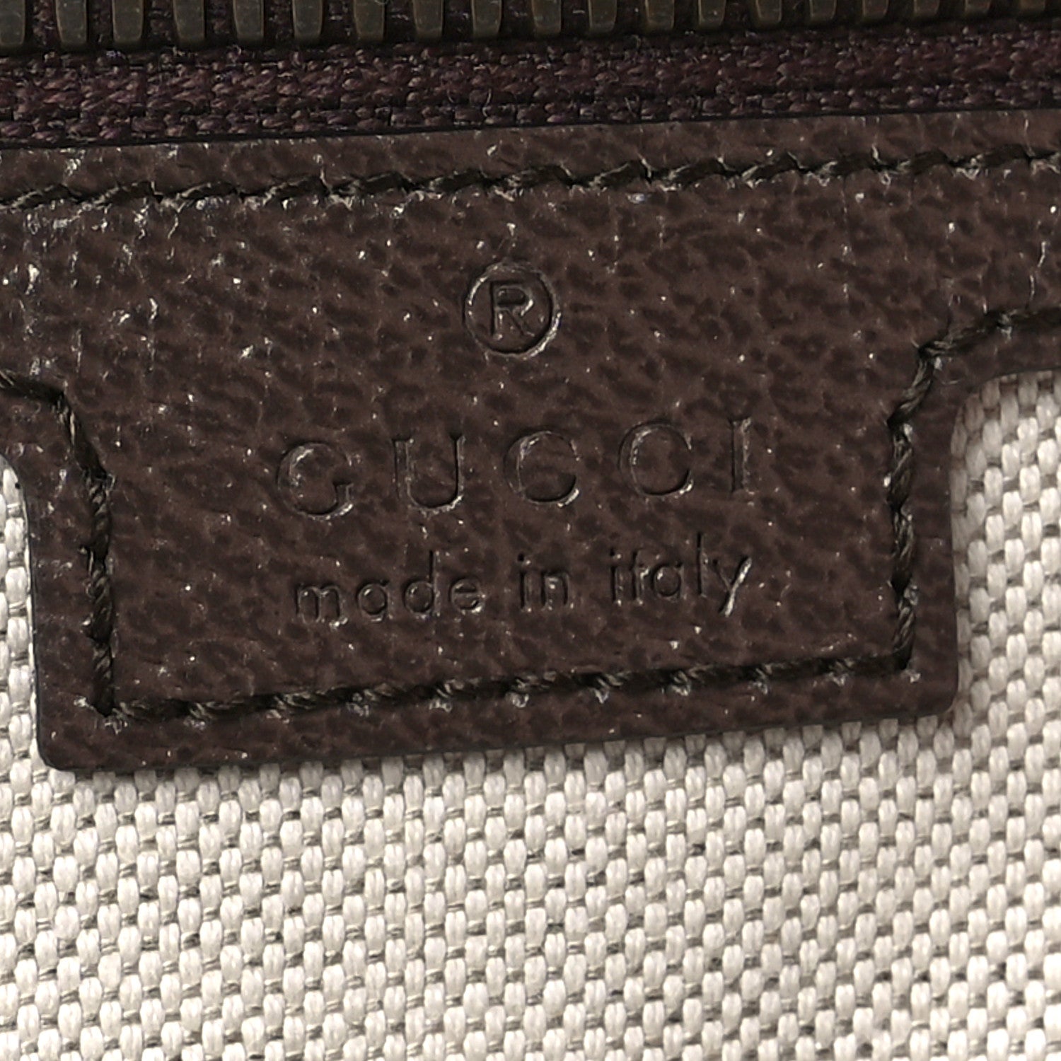 Gucci GG Supreme Monogram Textured Dollar Calfskin Web Small Ophidia Day Backpack Beige Ebony Fluorescent Fuchsia 6 of 10