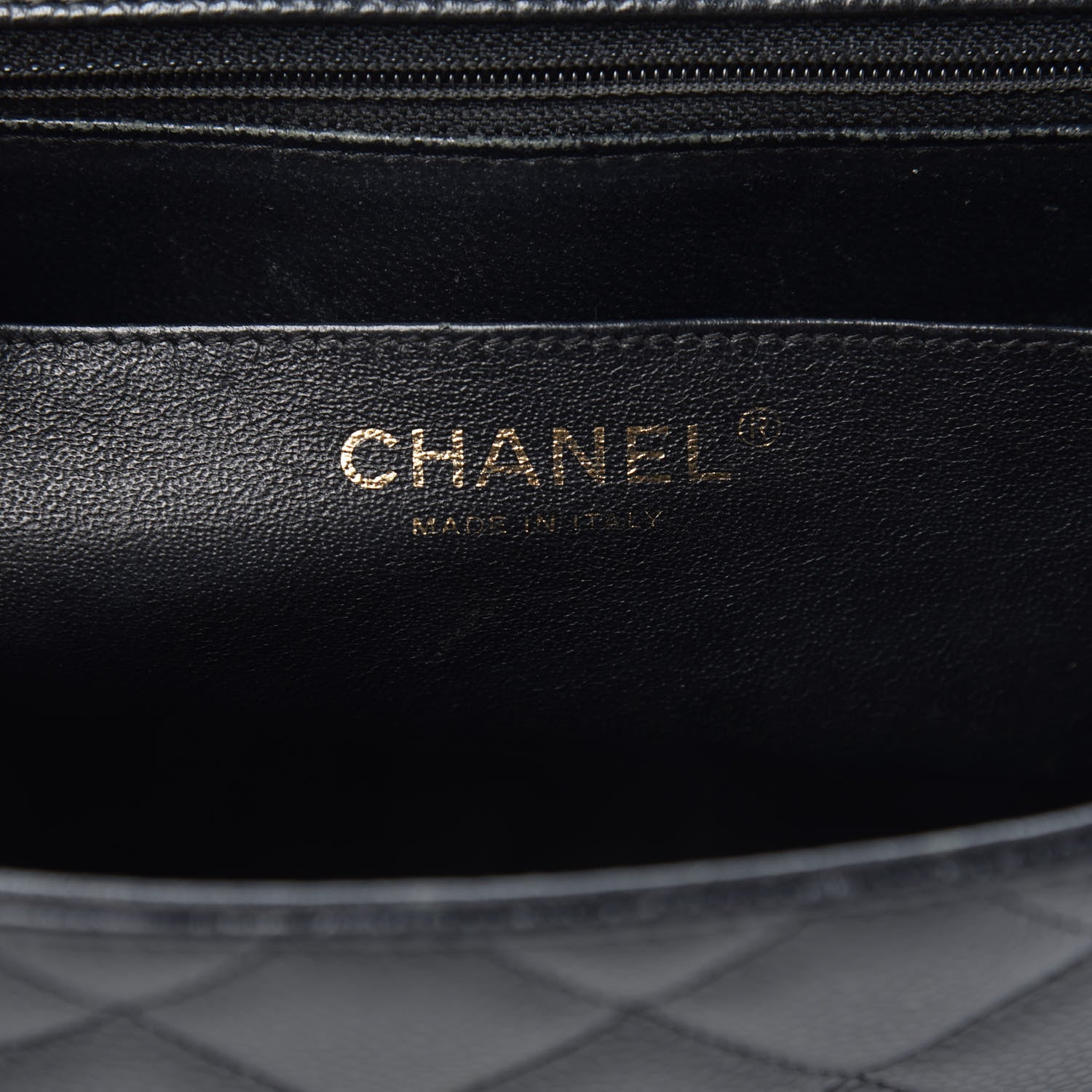 Chanel Caviar Quilted Jumbo Single Flap Black 6 of 15