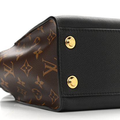 Louis Vuitton Calfskin Monogram On My Side PM Black 7 of 9