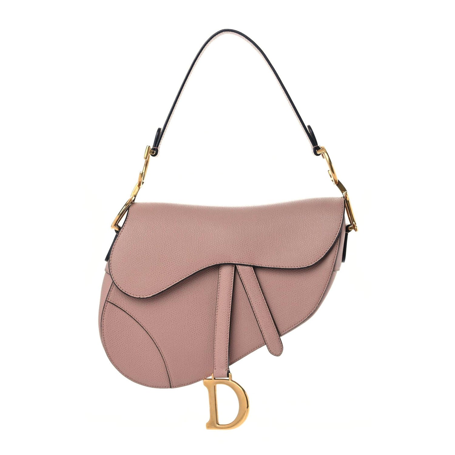 Christian Dior Grained Calfskin Saddle Bag Fard 1 of 9