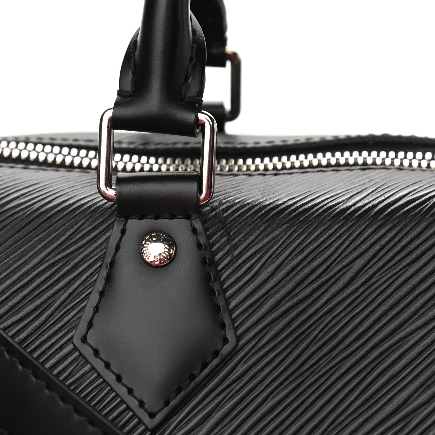 Louis Vuitton Epi Speedy Bandouliere 25 Black 14 of 16