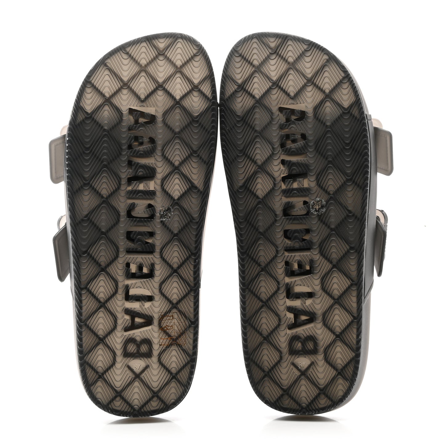 Technical Polyurethane Mallorca Slide Sandals 37 Black