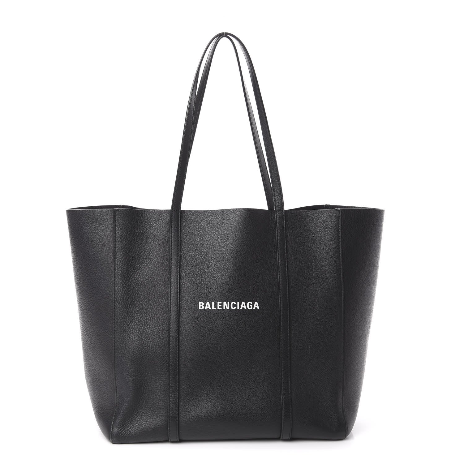 Balenciaga Pebbled Calfskin Small Everyday Tote Black 1 of 8
