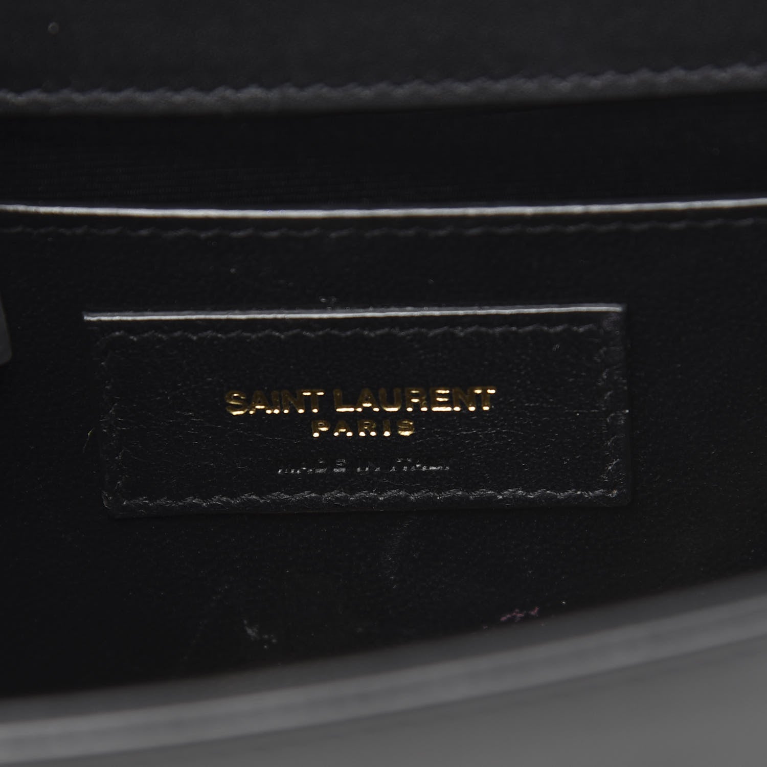 Saint Laurent Calfskin Small Monogram Kate Satchel Black 7 of 12