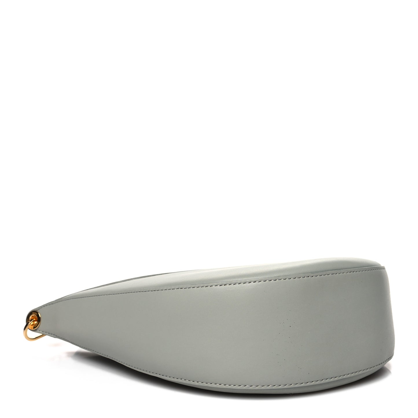 Satin Calfskin Jacquard Luna Bag Ash Grey