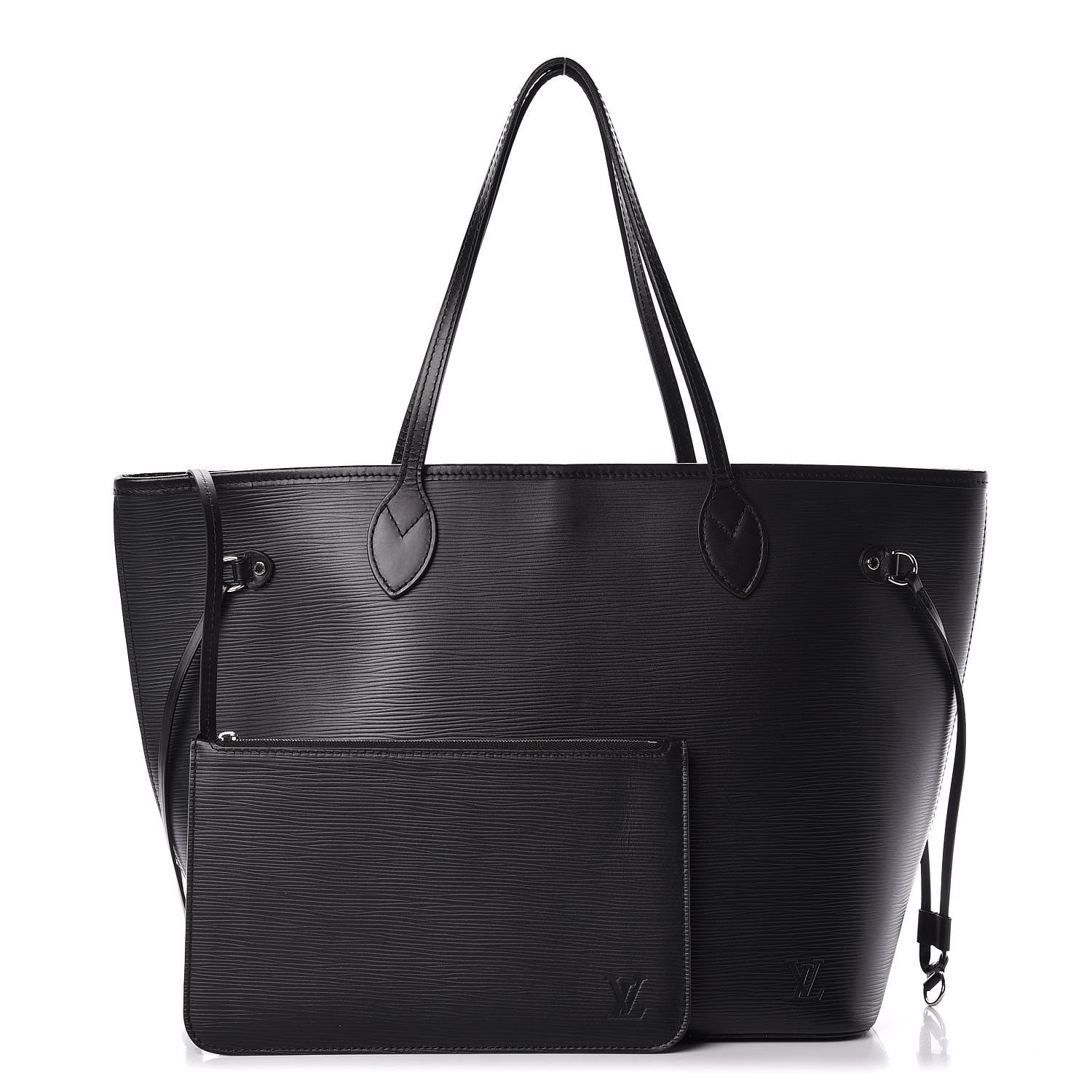 Louis Vuitton Epi Neverfull MM Black 1 of 12